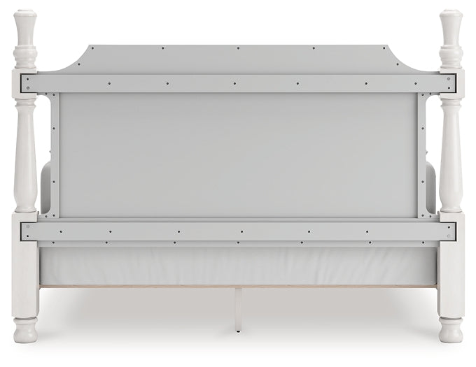 Rowlenstown California  Poster Bed, Dresser And Mirror