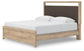 Kinlanni  Upholstered Platform Bed, Dresser, Mirror And Nightstand