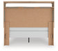 Kinlanni  Upholstered Panel Bed, Dresser And Mirror