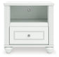 Kozlani  Upholstered Panel Storage Bed, Dresser, Mirror And Nightstand