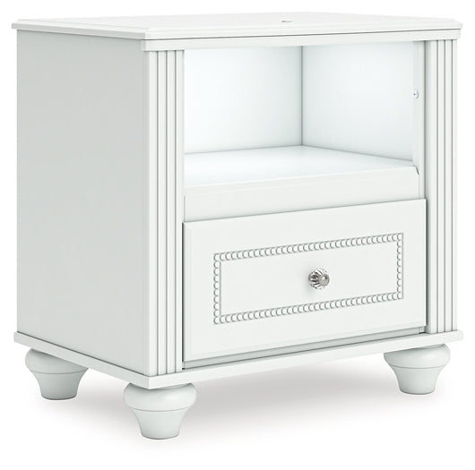 Kozlani  Upholstered Panel Storage Bed, Dresser, Mirror And Nightstand
