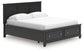 Lanolee California  Panel Storage Bed, Dresser, Mirror And Nightstand