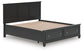 Lanolee California  Panel Storage Bed, Dresser, Mirror And Nightstand