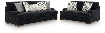 Whitmore Manor Sofa and Loveseat