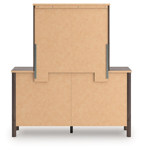 Pamytta  Panel Bed, Dresser And Mirror