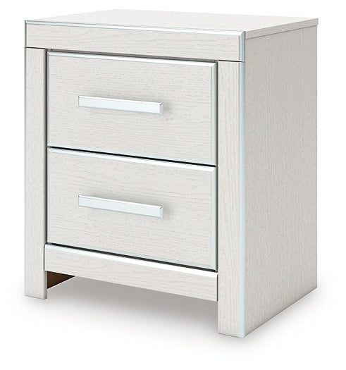 Zuraleus  Upholstered Panel Bed, Dresser, Mirror, Chest And Nightstand