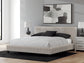 Zuraleus  Upholstered Bed, Dresser And Mirror