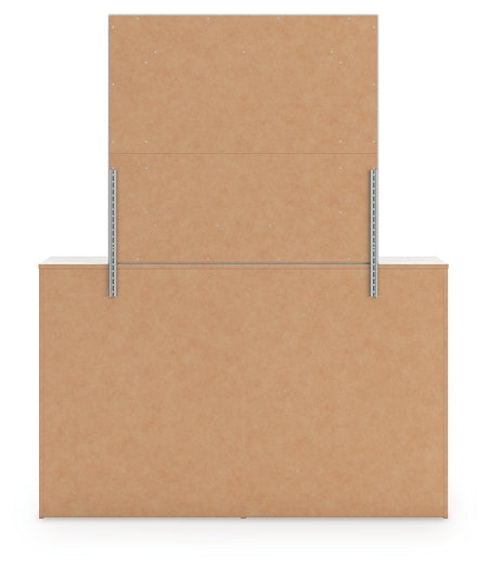 Zuraleus  Upholstered Bed, Dresser And Mirror