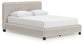 Zuraleus  Upholstered Bed, Dresser And Mirror