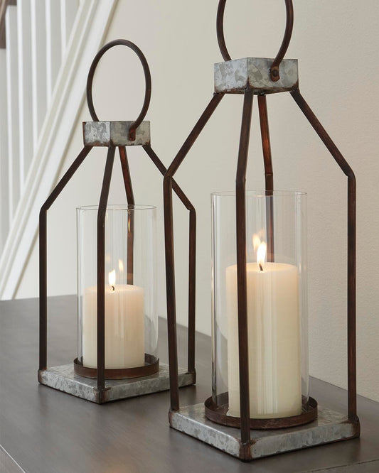 Ashley Express - Set de faroles Diedrick (2/CN)