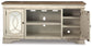 Mueble para TV Realyn XL con opción de chimenea