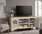 Mueble para TV Realyn XL con opción de chimenea