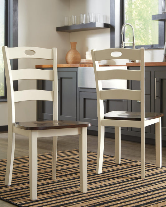 Ashley Express - Silla de comedor Woodanville (2/caja)