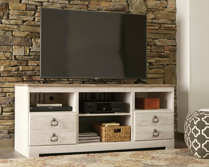 Soporte para TV Willowton LG con opción de chimenea