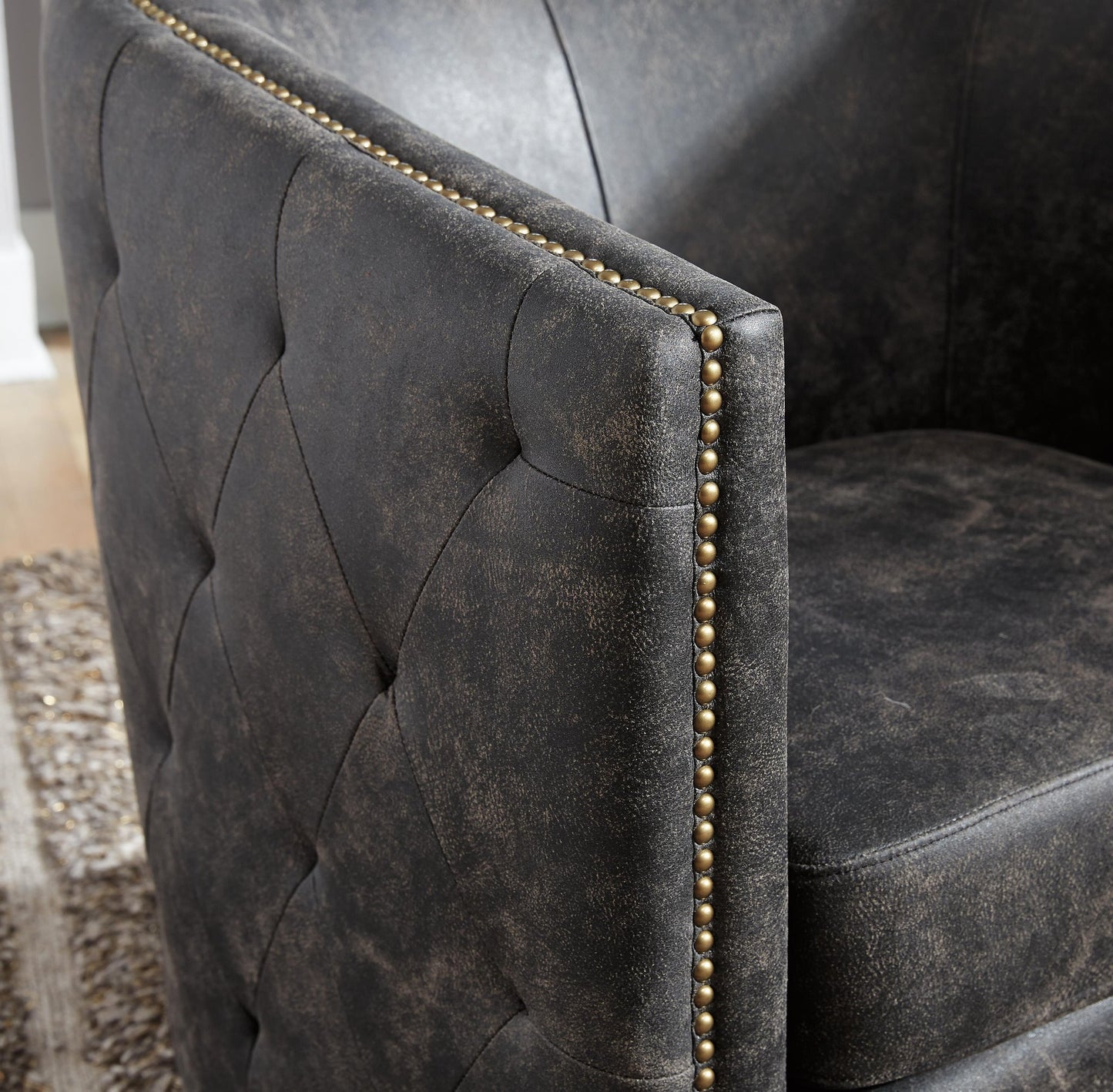 Ashley Express - Sillón giratorio decorativo Brentlow