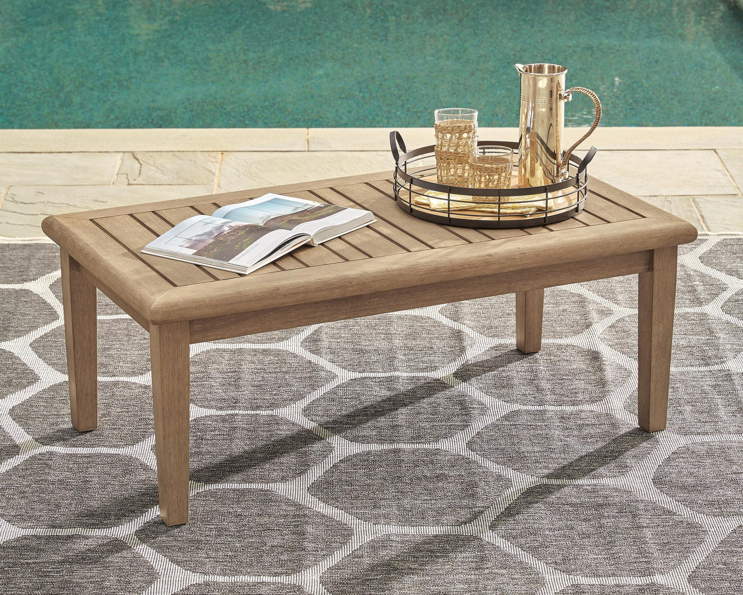 Ashley Express - Mesa de centro rectangular Gerianne