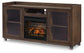 Mueble de TV Starmore de 70" con chimenea eléctrica