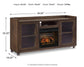 Mueble de TV Starmore de 70" con chimenea eléctrica