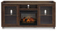 Mueble de TV Starmore de 70" con chimenea eléctrica
