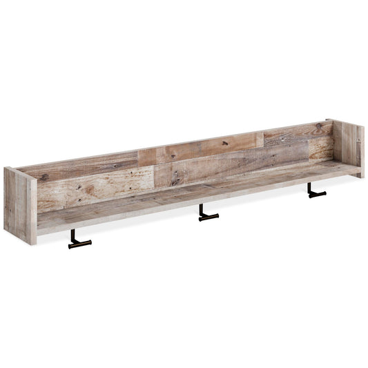 Ashley Express - Colgador de pared para abrigos Neilsville con estante