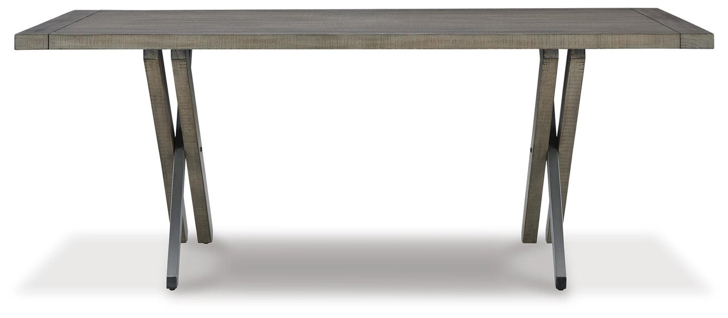 Mesa de comedor rectangular Krystanza