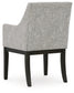 Ashley Express - Burkhaus Dining UPH Arm Chair (2/CN)