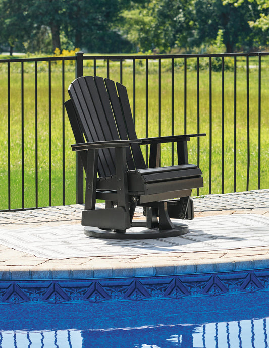 Ashley Express - Sillón giratorio mecedora Hyland Wave