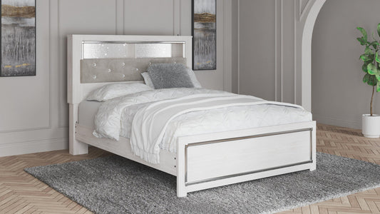 Cama biblioteca con panel Altyra