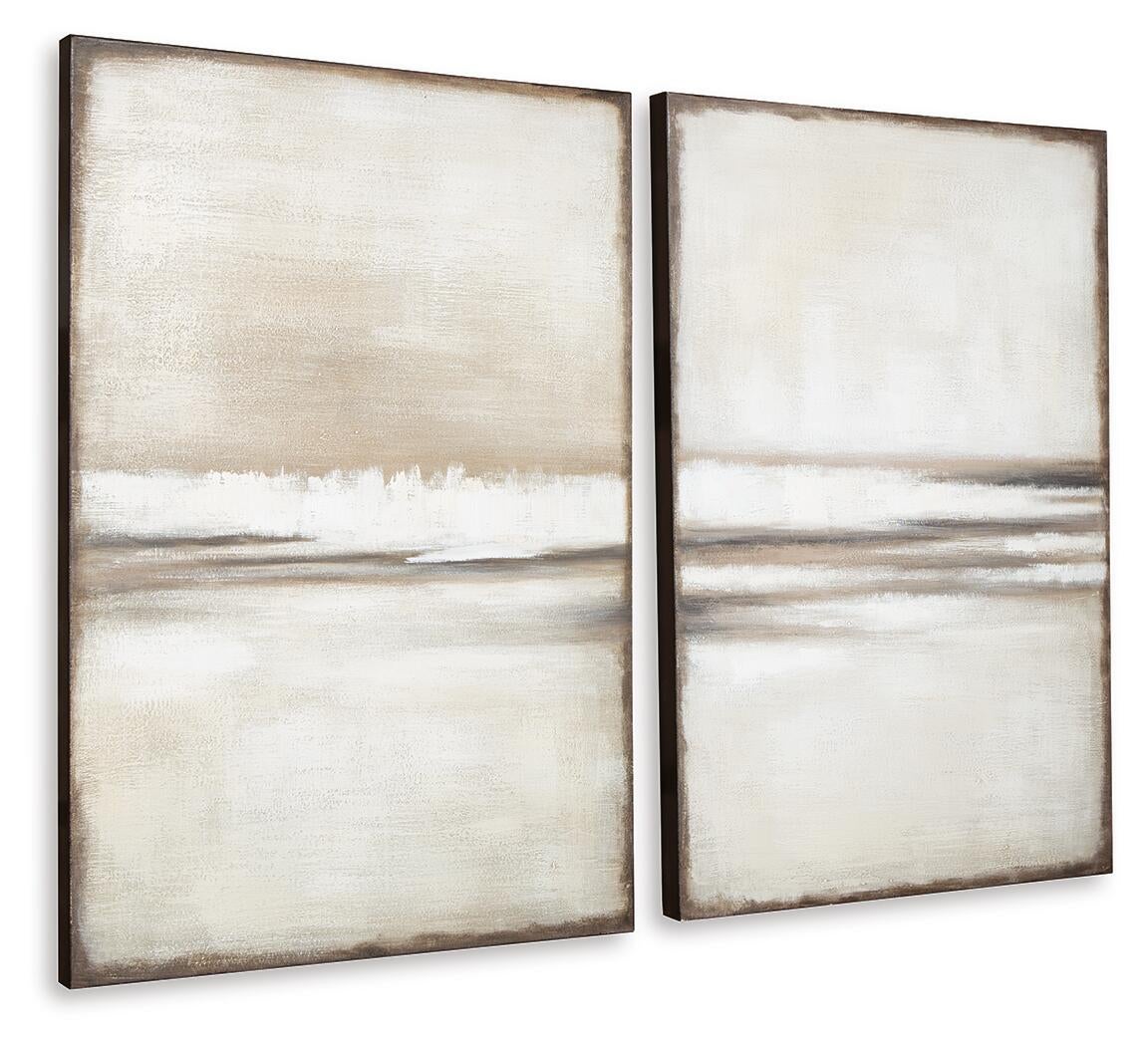 Ashley Express - Juego de arte de pared Brockdunn (2/CN)
