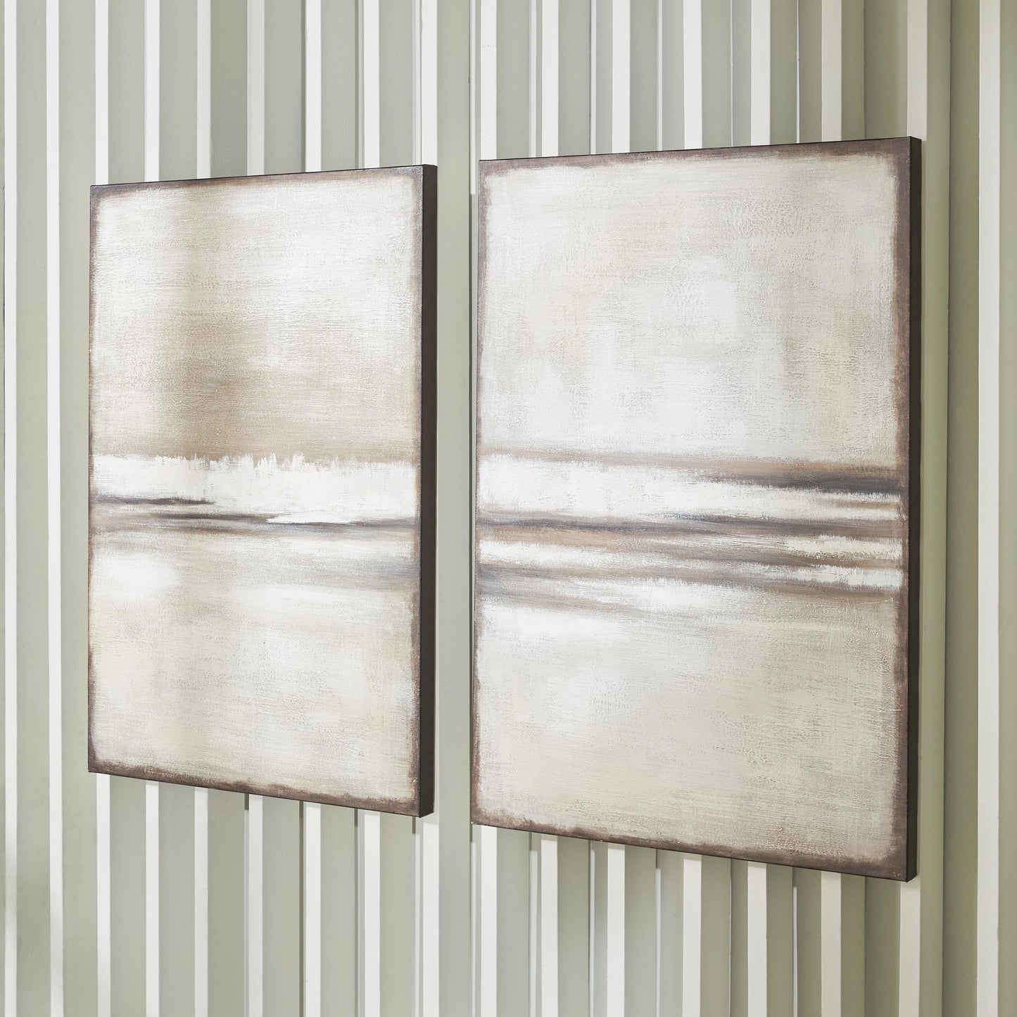 Ashley Express - Juego de arte de pared Brockdunn (2/CN)