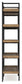 Ashley Express - Montia Bookcase