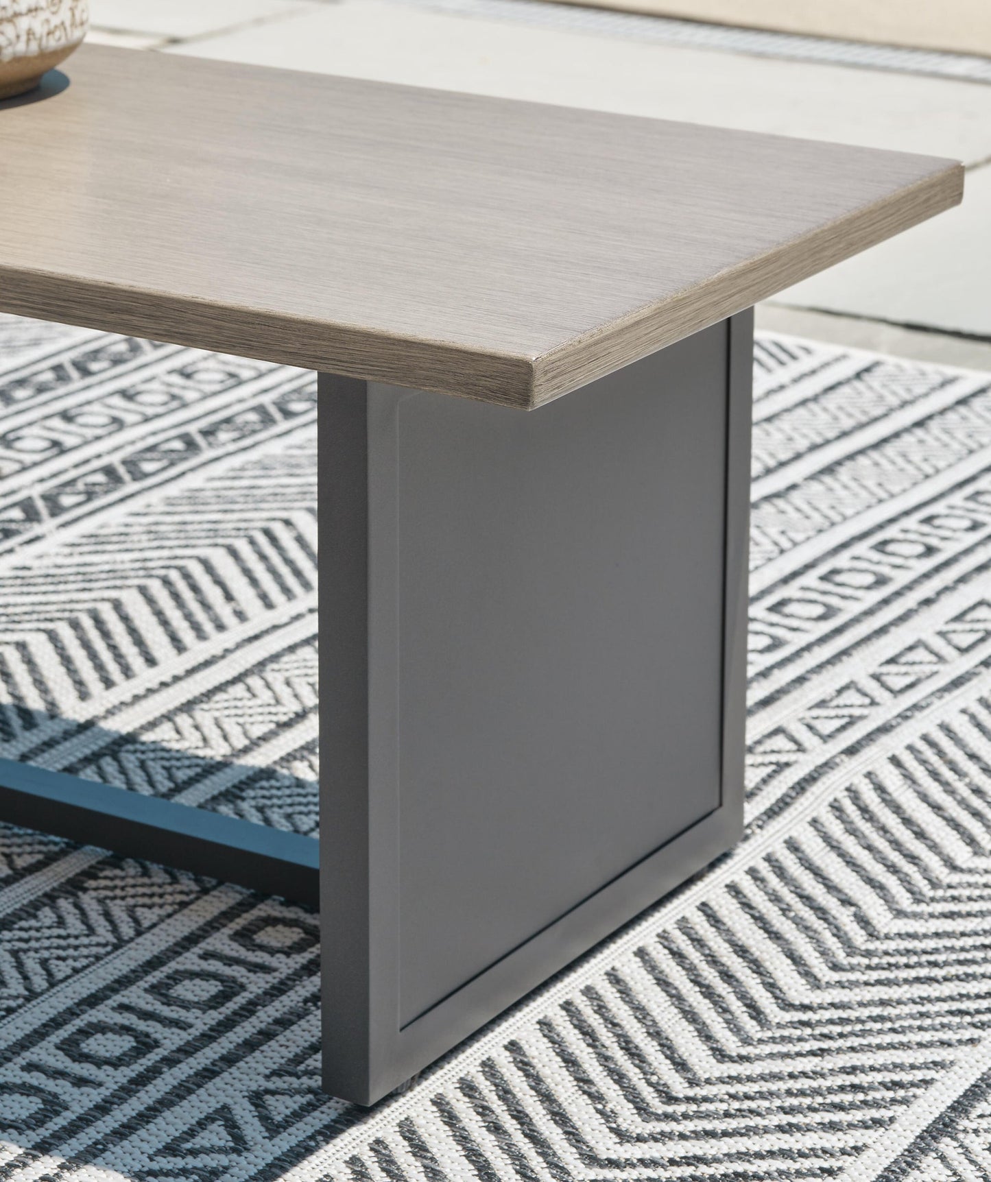Ashley Express - Bree Zee 7-Piece Outdoor Modular Seating