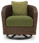 Ashley Express - Sillón giratorio Horizon Hall con cojín