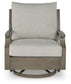 Ashley Express - Sillón giratorio y deslizante Rainier Ranch con cojín