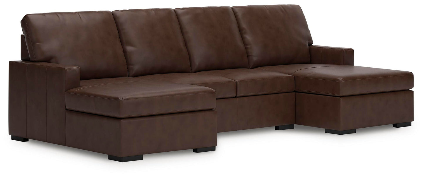 Seccional de 3 piezas McDowlan con chaise doble