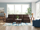 Seccional de 3 piezas McDowlan con chaise doble