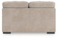 Loveseat de alto perfil