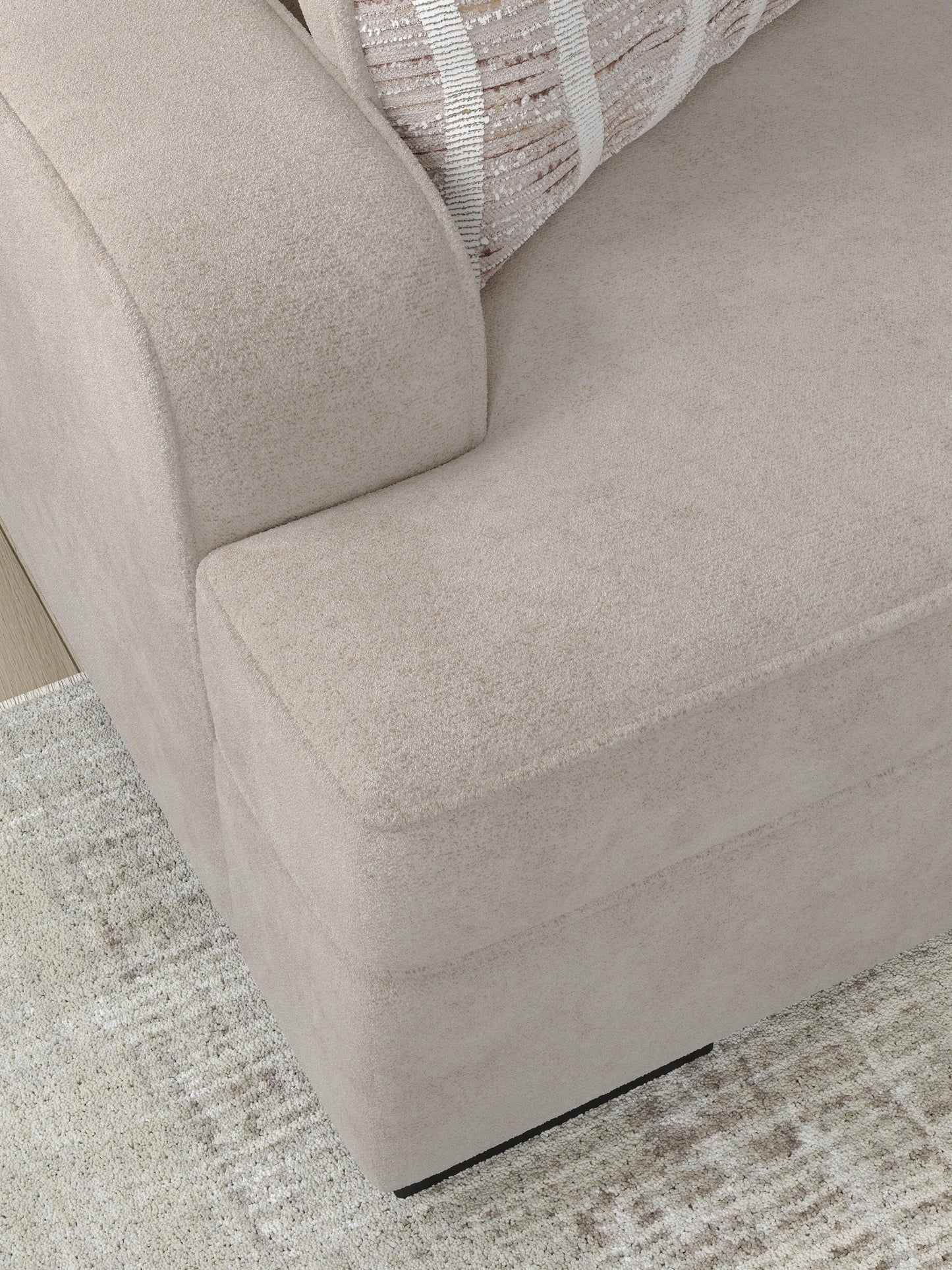 Loveseat de alto perfil