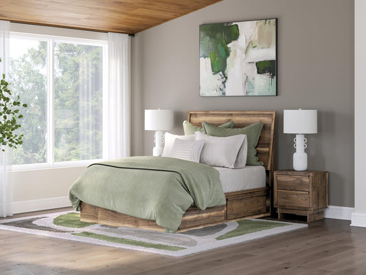 Ashley Express - Chirason  Panel Bed With Storage