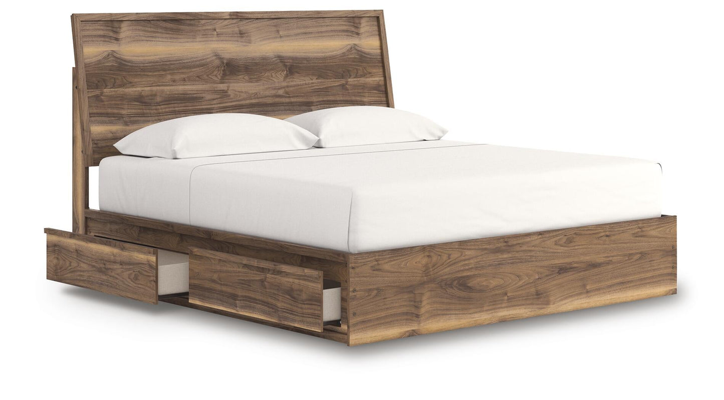 Ashley Express - Chirason  Panel Bed With Storage