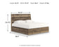 Ashley Express - Chirason  Panel Bed With Storage