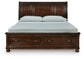 Porter  Sleigh Storage Bed