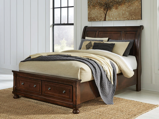 Cama Porter con Almacenamiento Sleigh