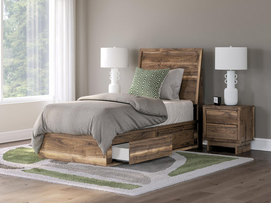 Ashley Express - Chirason  Panel Bed With Storage