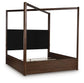 Cama con dosel Dilenno