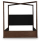 Cama con dosel Dilenno