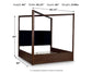 Cama con dosel Dilenno