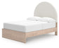 Ashley Express - Cama tapizada de paneles Arloster