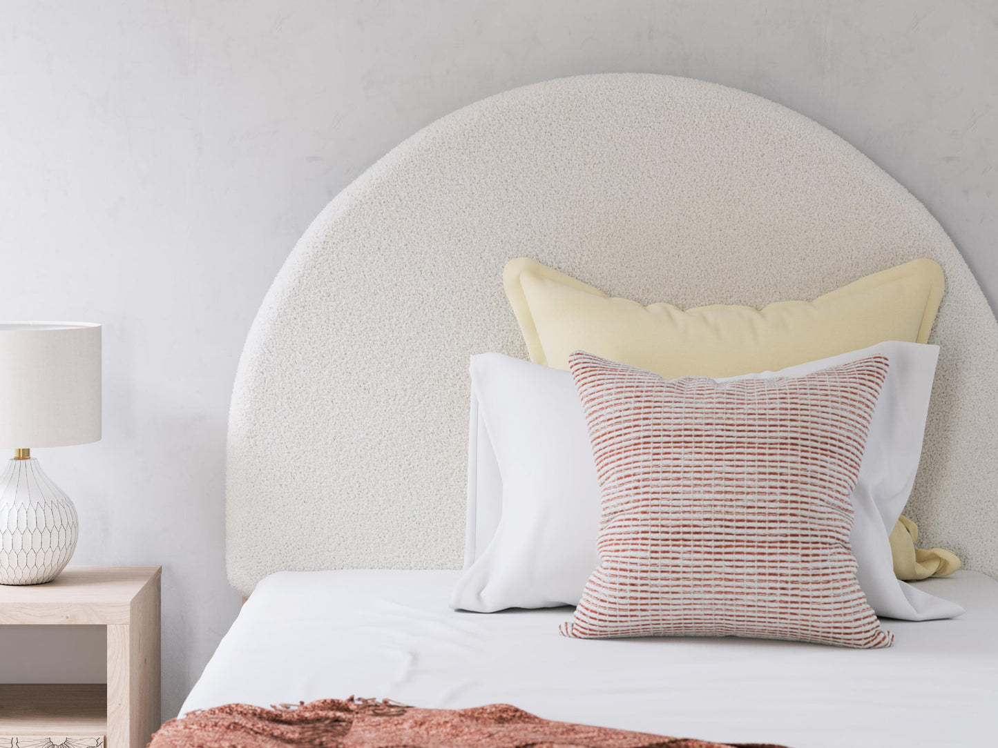 Ashley Express - Cama tapizada de paneles Arloster