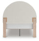 Ashley Express - Cama tapizada de paneles Arloster